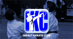 Desktop Screenshot of impactkarateclub.com